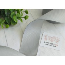 Лента репсовая, 40 мм, цвет серый №200